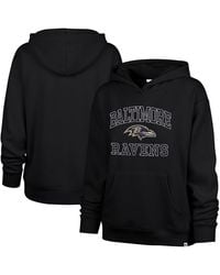 '47 - Baltimore Ravens Clarity Naomi Pullover Hoodie - Lyst