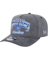 KTZ - Toronto Maple Leaf's Throwback Washed A-frame Pre-curved 9fifty Snapback Hat - Lyst