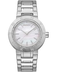 DKNY - Eastside Logo Stainless Steel Bracelet Watch - Lyst