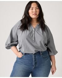 Levi's - Plus Size V-neck Reverie Top - Lyst