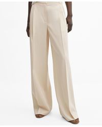 Mango - Pleated Suit Pants - Lyst