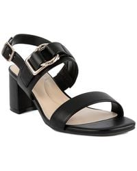 Jones New York - Yahssa Buckled Ring Hardware Dress Sandals - Lyst