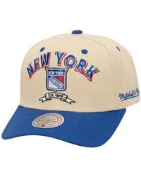 Mitchell & Ness - Â New York Rangers Soul Legacy Defined Two-tone Pro Crown Adjustable Hat - Lyst