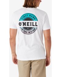 O'neill Sportswear - Coin Flip Standard Fit T-shirt - Lyst