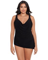 Magicsuit - Plus Size Solids Winnie V-neck Tankini Top - Lyst