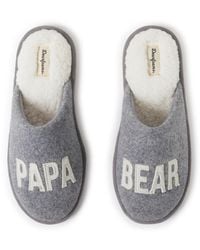 Dearfoams - Carson Papa Bear Dad Scuff Slipper - Lyst