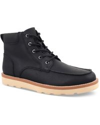 Club Room - Clifton Lace-up Moc-toe Boots - Lyst