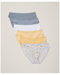 Pact - Organic Cotton Everyday Classic Fit Bikini 6-pack - Lyst
