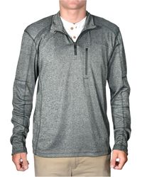 Micro-rib Quarter-zip Sweater in Navy 
