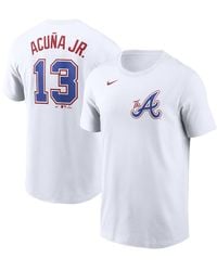 Nike - Ronald Acuna Jr.â Atlanta Braves City Connect Fuse Name Number T-shirt - Lyst