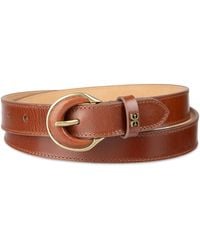 Sam Edelman - Leather Inset Harness Buckle Belt - Lyst