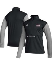 adidas - Mississippi State Bulldogs Sideline Aeroready Half-zip Top - Lyst