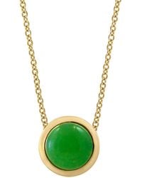 Effy - Effy Round Gemstone 18" Pendant Necklace - Lyst