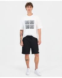 BOSS - Hugo By Daronso Cotton Drawstring 7" Shorts - Lyst
