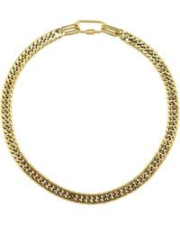Rebl Jewelry - Stainless Steel Wide Chain Necklace - Lyst