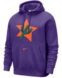 Nike - Phoenix Suns 2024/25 City Edition Essential Club Pullover Hoodie - Lyst