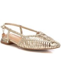 Xti - Braided Slingback Flats By - Lyst