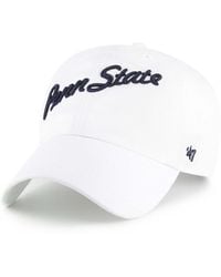 '47 - Penn State Nittany Lions Vault Clean Up Adjustable Hat - Lyst