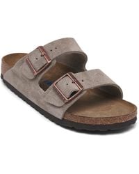 Birkenstock - Arizona Birko-flor Soft Footbed Sandals From Finish Line - Lyst