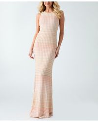 Guess - Sleeveless Rosalyn Long Sweater Dress - Lyst