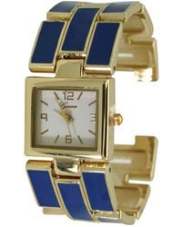 Olivia Pratt - Gold Details Bangle Bracelet Watch - Lyst