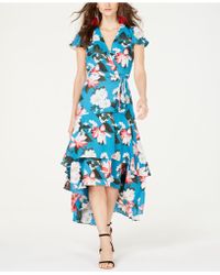 Lyst Inc International Concepts Plus Size Printed Asymmetrical
