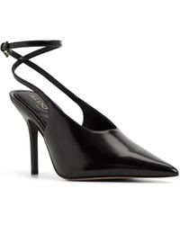 ALDO - Lisandre High-vamp Ankle-wrap Heeled Pumps - Lyst