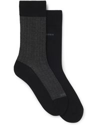 BOSS - Mini Pattern Socks - Lyst