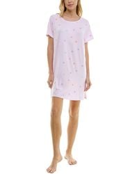 Roudelain - Printed Short-sleeve Sleepshirt - Lyst