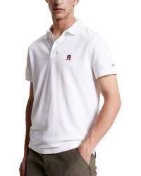 Tommy Hilfiger - Classic Fit Short-sleeve Bubble Stitch Polo Shirt - Lyst
