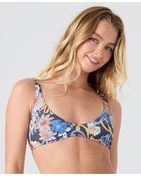 Roxy - Scoop Neck Bralette Bikini Top - Lyst