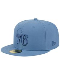 KTZ - Distressed Philadelphia 76ers Color Pack Faded Tonal 59fifty Fitted Hat - Lyst