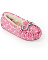 Minnetonka - Kids' Unicorn Moccasin Slippers - Lyst
