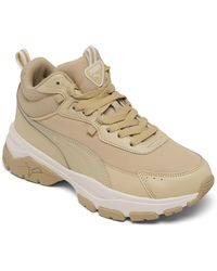 PUMA - Cassia Via Mid Casual Sneaker Boots From Finish Line - Lyst