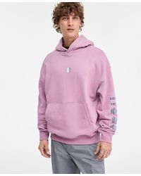 BOSS - Niftyhood Logo Cotton French Terry Pullover Hoodie - Lyst