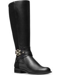 Michael Kors Michael Fulton Harness Rain Boots in Red