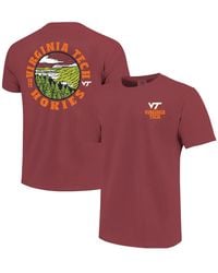 Image One - Virginia Tech Hokies Comfort Colors Thick Lined Landscape T-shirt - Lyst