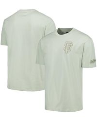 Pro Standard - San Francisco Giants Neutral Cj Dropped Shoulders T-shirt - Lyst