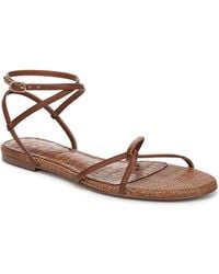 Sam Edelman - Ellina Strappy Flat Sandals - Lyst