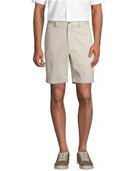 Lands' End - 9" Traditional Fit No Iron Chino Shorts - Lyst