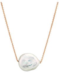 Macy's - Cultured Natural Color Baroque Freshwater Pearl (12-14mm - Lyst