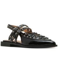 Steve Madden - Galanti Studded Slingback Flats - Lyst
