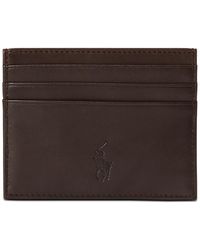 Polo Ralph Lauren - Suffolk Slim Leather Card Case - Lyst