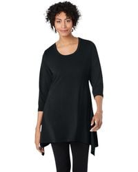 Woman Within - Plus Size Swing Hem Tunic - Lyst