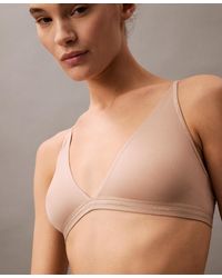 Calvin Klein - Form To Body Lightly Lined Triangle Bralette Qf6758 - Lyst