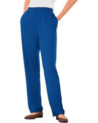 Woman Within - Within Tall 7-day Knit Straight Leg Pant - Lyst