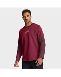 Nike - Washington Commanders Sideline Scripted To Win Performance Long Sleeve T-shirt - Lyst