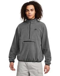 Nike - Club Fleece+ Half-zip Logo Hoodie - Lyst