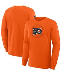 Fanatics - Philadelphia Flyers Authentic Pro Property Of Practice Long Sleeve T-shirt - Lyst