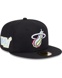 KTZ - Miami Heat Color Pack 59fifty Fitted Hat - Lyst